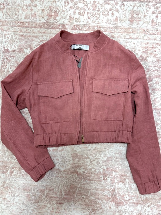 Primark Jackets & Blazers - NWT 🪷 PRIMARK Dusty Rose Cropped Cargo Jacket